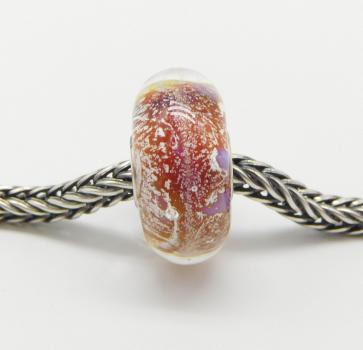Halo Earthbead Snow - Elfbeads Glas - Originalfoto
